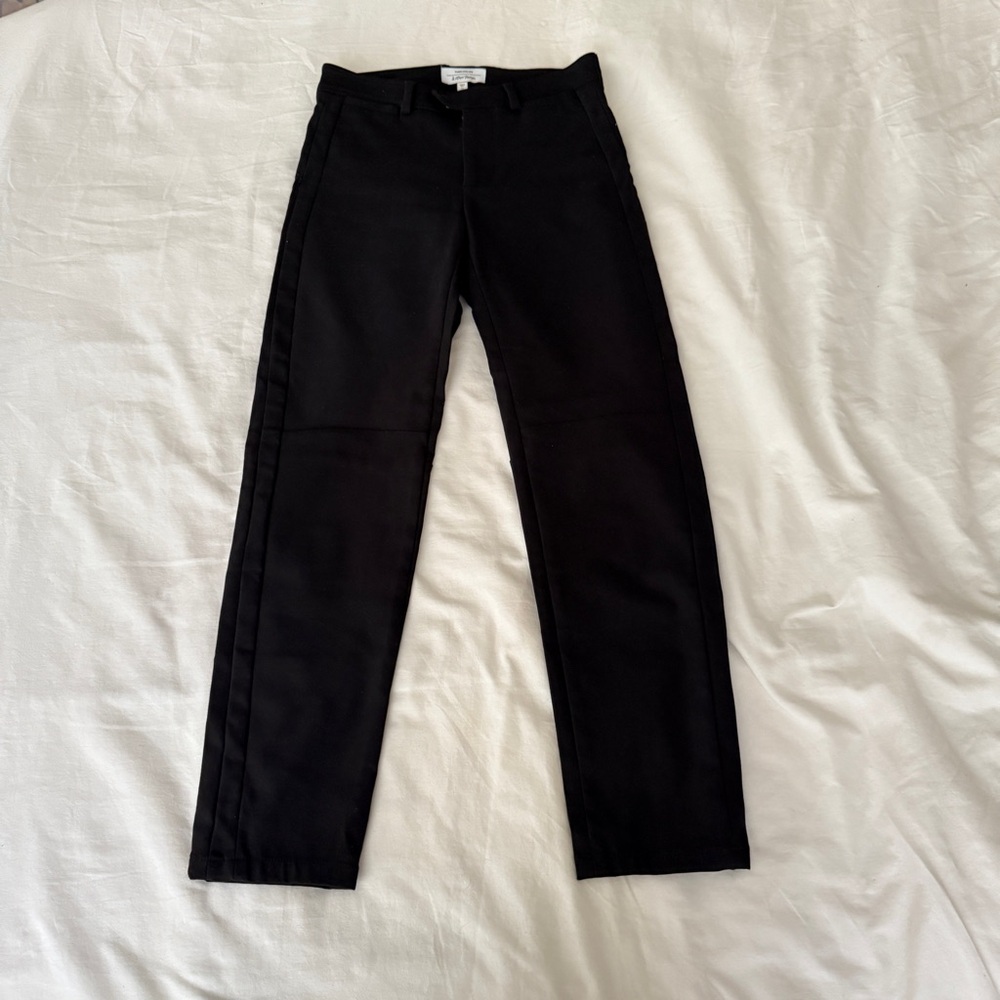 And Other Stories Black Tapered Trousers Cropped